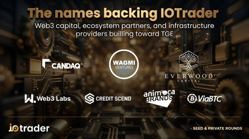 IOTrader Backers & Investors Powering the Future of On-Chain Prediction Markets, Perps